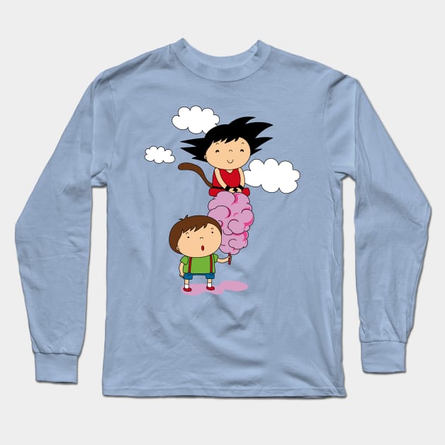 Cloud Of Sugar Long Sleeve T-Shirt by Fanisetas